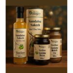Toxline Sandaloz Sakızlı Doğal Detoks Seti – Yeşil Elma Sirkesi 500 mL,Macun 450 g, Bitki Çayı 100 g